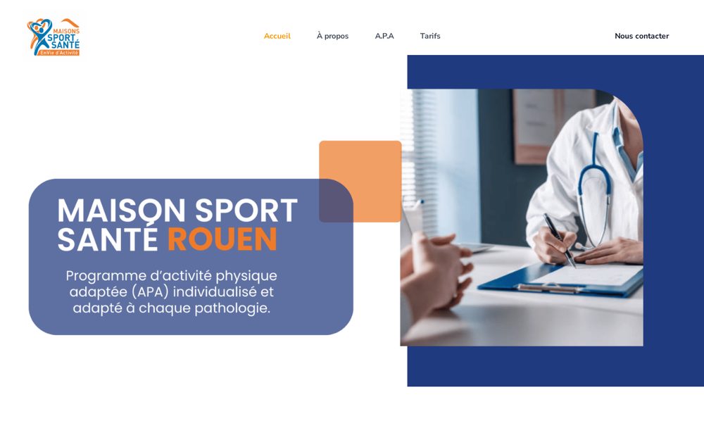 Aperçu du site MMSAT Rouen